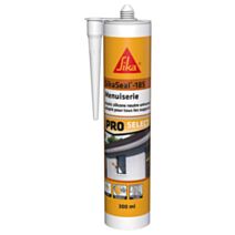 Mastic silicone Menuiserie SikaSeal-185 Transparent 300ml - SIKA