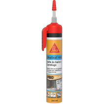 Mastic silicone Salle de bain et Carrelage SikaSeal-180 Transparent 200ml - SIKA