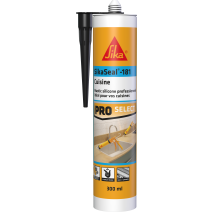 Mastic silicone Cuisine SikaSeal-181 Noir 300ml - SIKA