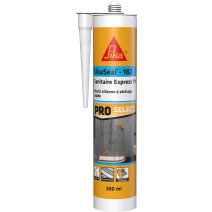 Mastic silicone Sanitaire Express 1h SikaSeal-182 Blanc 300ml - SIKA
