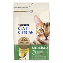 Croquettes Chat Stérilisé Riche en Poulet 3kg - PURINA CAT CHOW