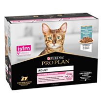 Pâtée Chat Delicate Poisson 10x85gr - PRO PLAN NUTRISAVOUR