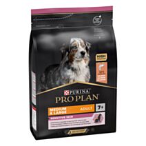 Croquettes Chien 7+ Optiderma Riche en Saumon 3kg - PRO PLAN