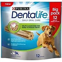 12 Friandises Grand Chien Hygiène Bucco-dentaire au Quotidien 426gr - PURINA DENTALIFE