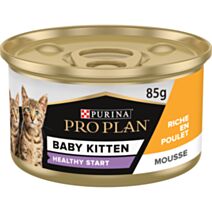 Pâtée Chaton Mousse au Poulet 24x85g - PRO PLAN