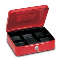 Caissette à monnaie 2 20 x 16 x 9 cm rouge - ELEGANT