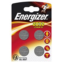 pile cr2032 lithium 3v x4 - ENERGIZER