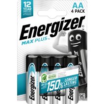 PILE ALCALINE MAX PLUS AA blister de 4
