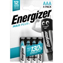 PILE ALCALINE MAX PLUS AAA blister de 4