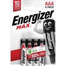 PILE ALCALINE MAX  AAA blister de 4