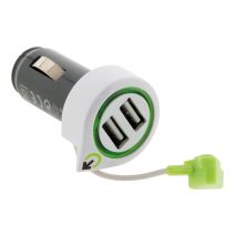 Chargeur voiture + 2 usb q2 power