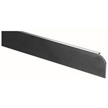 Profil aluminium de plan de travail de finition alu 2/4 rond 28 mm - SPTD