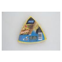 Pack chantier 10 patins Delta pour ponceuse 95x95mm Grain 80 - NORTON