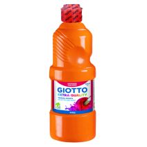 Flacon 500ml gouache giotto orange