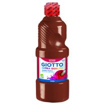 Flacon 500ml gouache giotto marron
