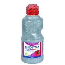 Flacon 250ml gouache pail giotto argent