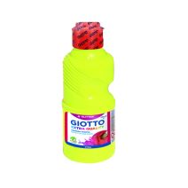 Flacon 250ml gouache fluo giotto jaune