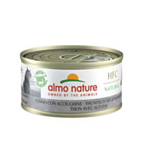 Alimentation pour chat HFC Natural Thon Et Alevins 70gr - ALMO NATURE