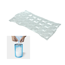 Sachets à glaçons plastique