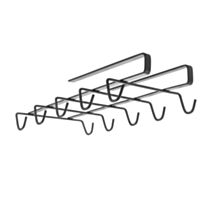 Porte 10 tasses Mymug noir mat - METALTEX