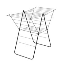 Séchoir sur pieds Utrecht 20 m noir mat - METALTEX