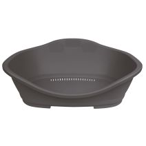 Lit sleeper en plastique 596×66 cm gris foncé