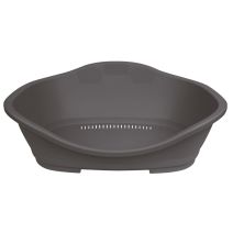 Lit sleeper en plastique 6117×77cm gris foncé