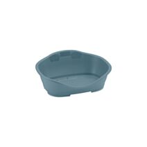 Corbeille plastique sleeper pour chien 45 cm 56 x 43 x 24 cm bleu acier