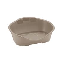 Corbeille plastique sleeper pour chien 77 cm 96 x 66 x 36 cm taupe