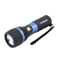 Lampe de poche LED impulse 1W 2 piles D non fournies - VELAMP