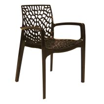 Fauteuil design Gruvyer anthracite