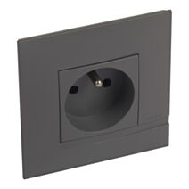 Prise de courant 2P+T - Bornes automatiques - Complet