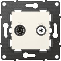 Prise TV/Satellite Altège neige - BTICINO