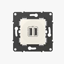 Prise 2 USB Altège neige - BTICINO