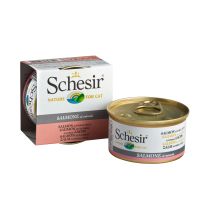 Aliment chat naturel saumon 85gr