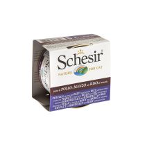 Aliment chat naturel poulet/boeuf/riz 85gr