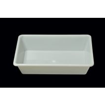 Bac plat multi-usage 20l blanc
