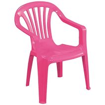 Fauteuil enfant Camelia 36,5 x 40 x 52 cm rose - PROGARDEN