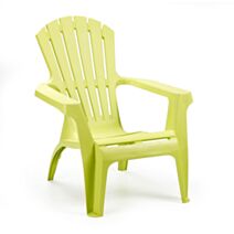 Fauteuil de jardin résine Dolomiti vert citron - PROGARDEN