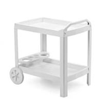 Desserte mobile Astro 74 x 53 x 73 cm blanc - PROGARDEN