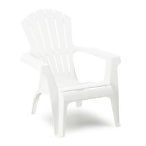 Fauteuil de jardin résine Dolomiti blanc - IPAE PROGARDEN