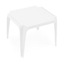 Table de jardin enfant 55 x 50 x 44 cm blanc - PROGARDEN