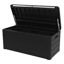 Coffre Dolomiti 640L résine 152x71x63,5cm noir anthracite - TOOMAX