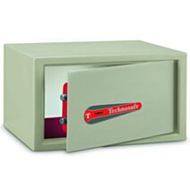 Coffret de sécurité à clé 11,5L beige - TECHNOSAFE