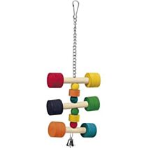 Jouet Perroquet + Roue Pa 4091 Bois