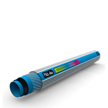 Tuyau d’arrosage usage intensif 6 couches NTS Jeans bleu Ø19mm L25m