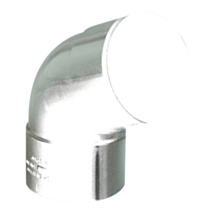 Coude de descente 67° Ø80mm mâle/femelle graphite