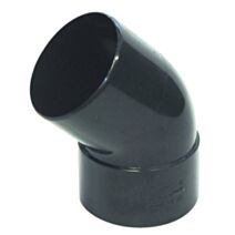 Coude de descente 45° Ø80mm mâle/femelle graphite