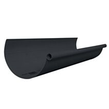 Profil de gouttière ronde dév 250 graphite 4m - FITT