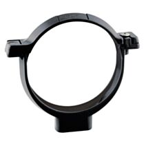 Collier de fixation à vis pour tube de descente Ø80mm graphite